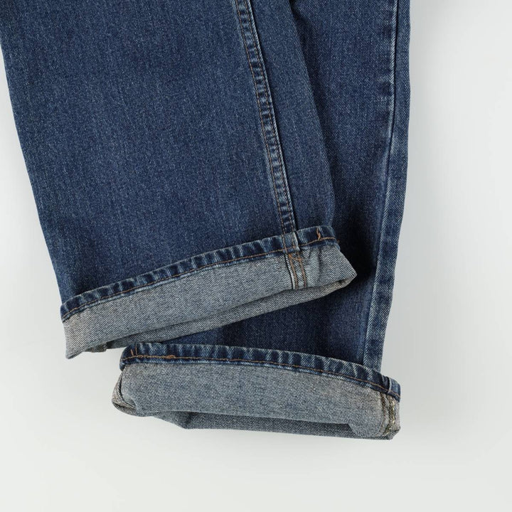 90'S Levi's Silver Tab Bootcut Denim Pants, Made in USA, Men's Size W34 (approx.) cotton blue type Vintage Second Hand