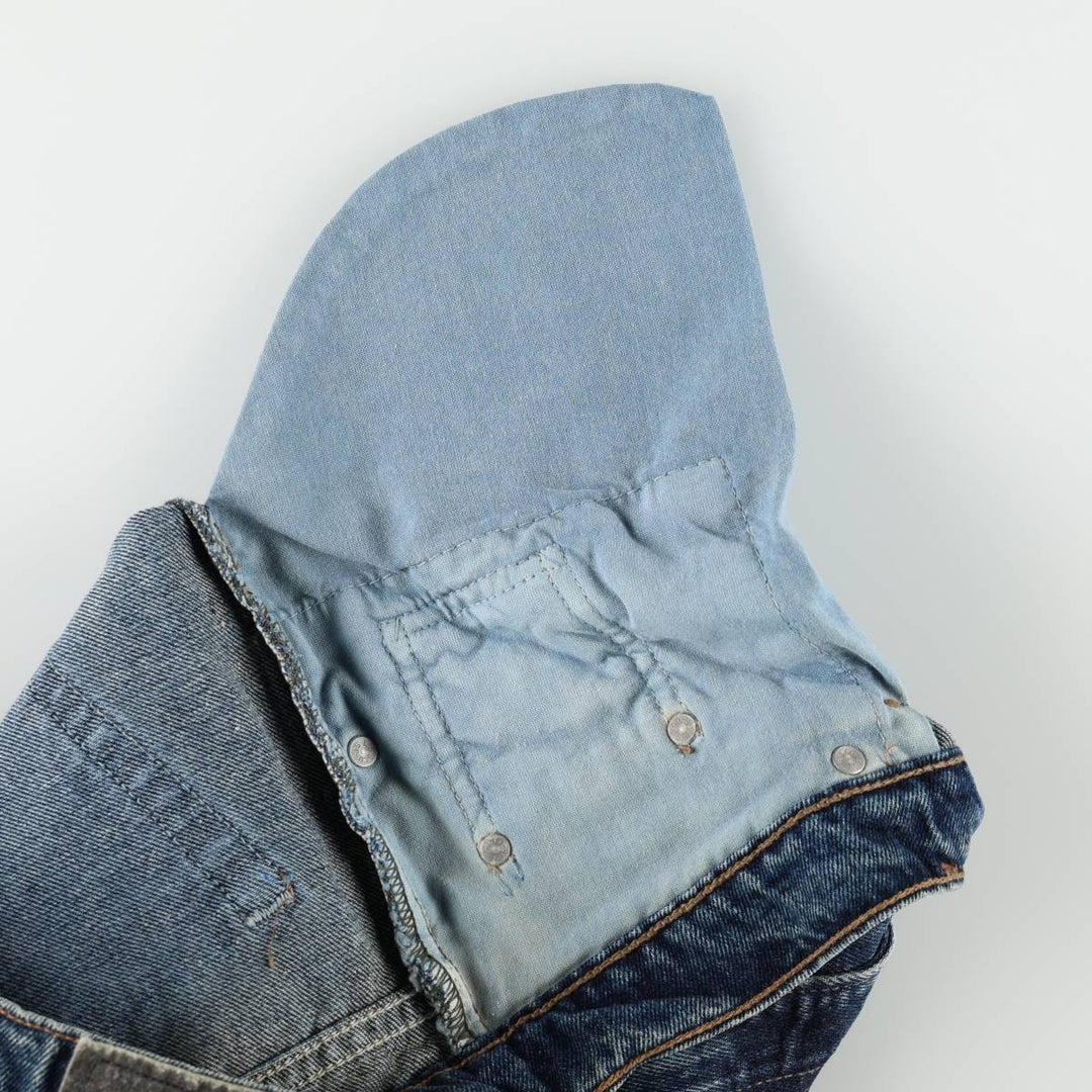 90'S Levi's Silver Tab Bootcut Denim Pants, Made in USA, Men's Size W34 (approx.) cotton blue type Vintage Second Hand