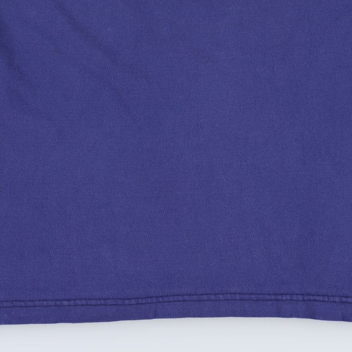 90'S Champion One-Point Logo T-Shirt, Made in USA, Men's Size M (Equivalent), Vintage cotton navy blue type Vintage Second Hand
