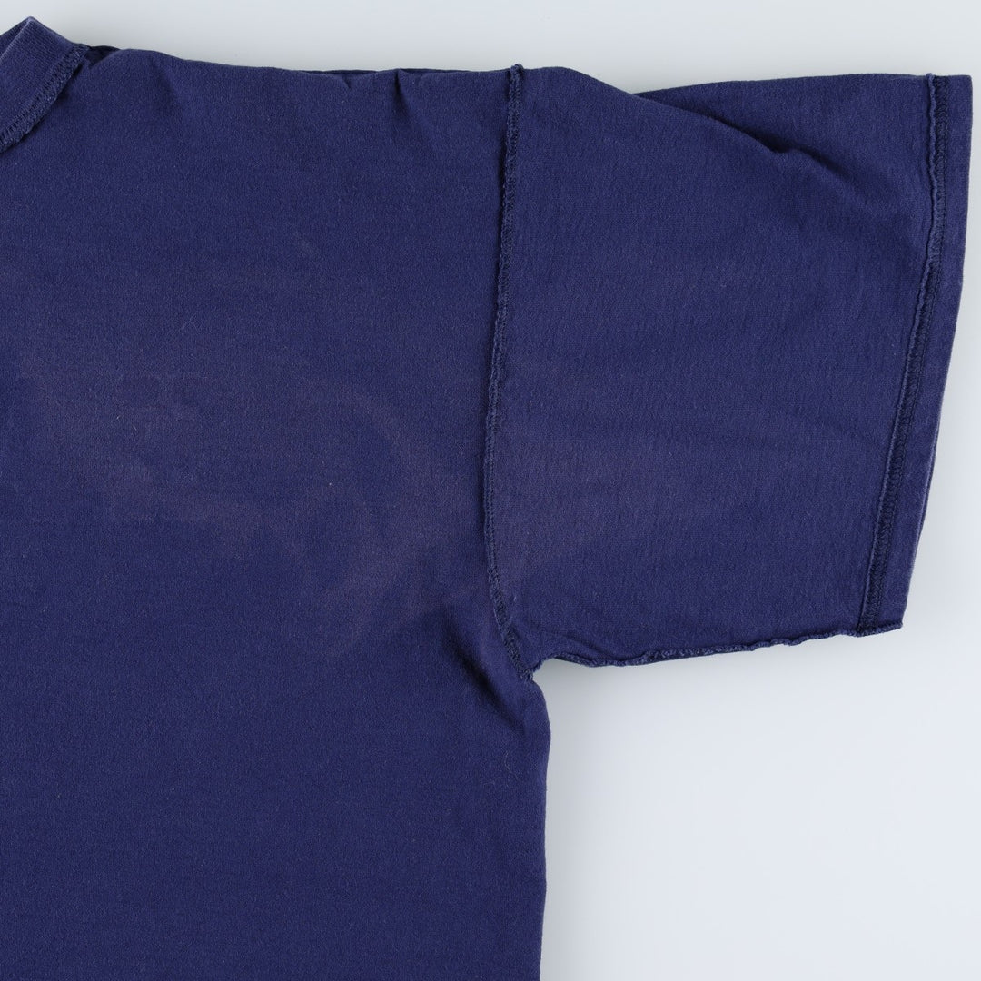 2000'S Nike Team Logo Print T-Shirt, Men's Size XL (approx.) cotton navy blue type Vintage Second Hand