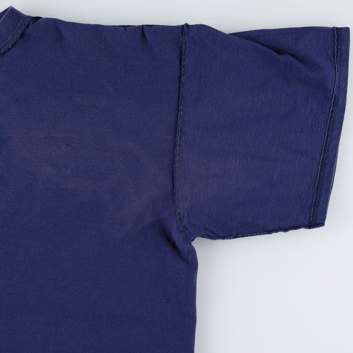 2000'S Nike Team Logo Print T-Shirt, Men's Size XL (approx.) cotton navy blue type Vintage Second Hand