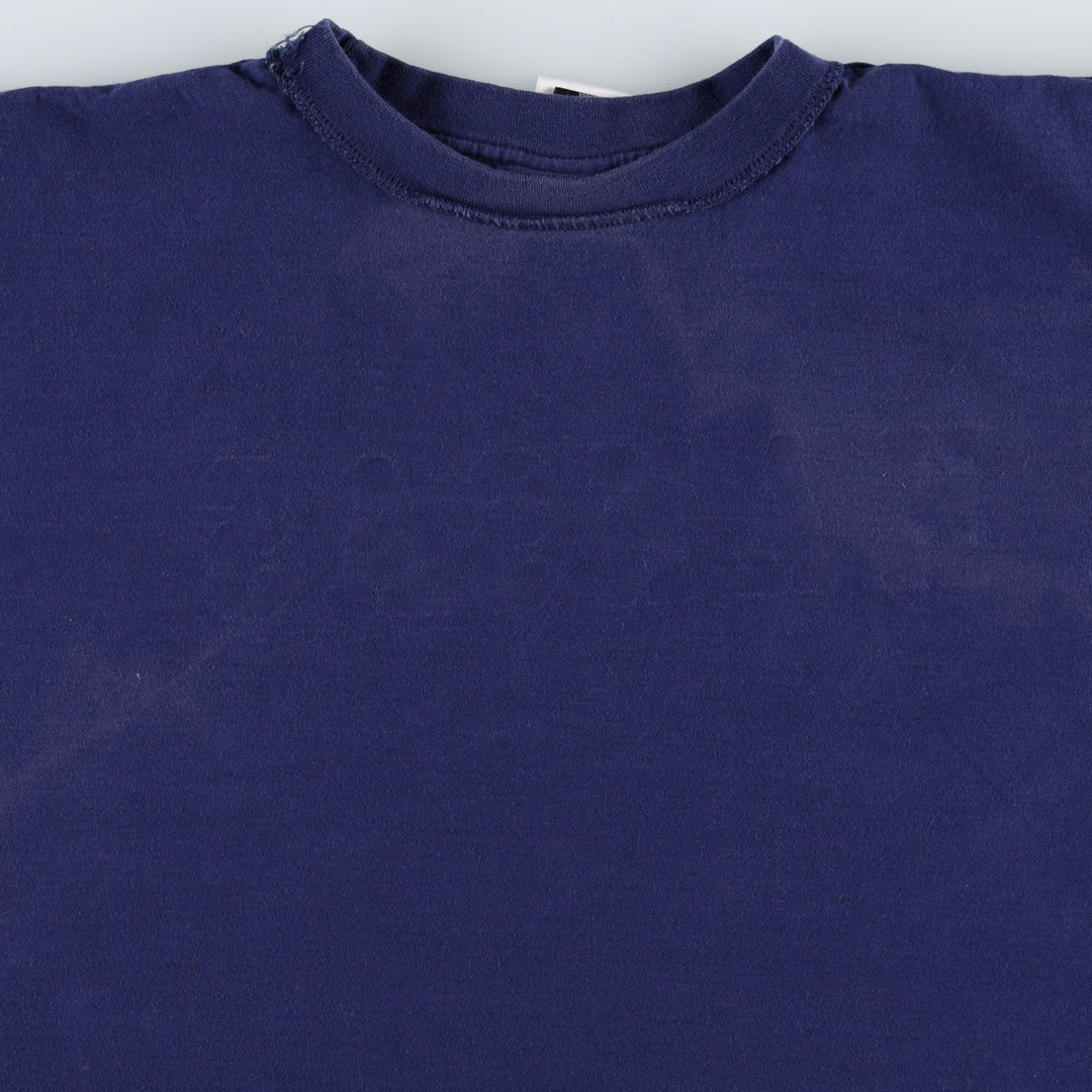 2000'S Nike Team Logo Print T-Shirt, Men's Size XL (approx.) cotton navy blue type Vintage Second Hand