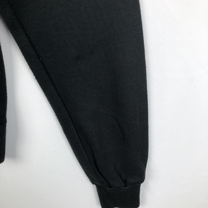 80s-90'S Ocean Pacific sweatshirt pullover hoodie, men's size L equivalent, vintage. acrylic black type Vintage Second Hand