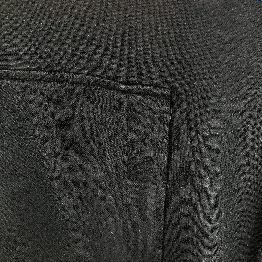 80s-90'S Ocean Pacific sweatshirt pullover hoodie, men's size L equivalent, vintage. acrylic black type Vintage Second Hand