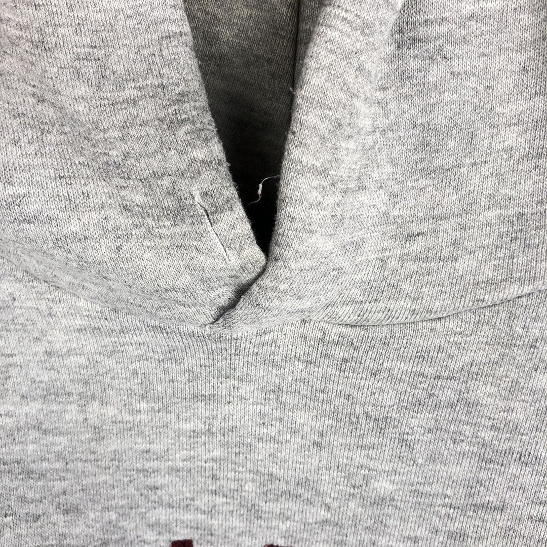 90'S Russell College Sweatshirt Pullover Hoodie Made in USA Men's L Size Vintage polyester gray type Vintage Second Hand