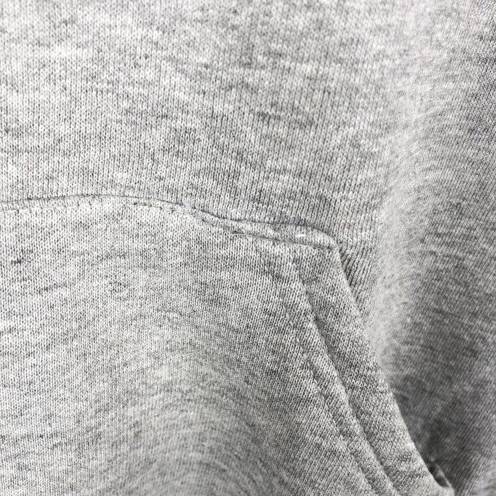 90'S Russell College Sweatshirt Pullover Hoodie Made in USA Men's L Size Vintage polyester gray type Vintage Second Hand