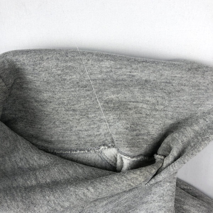90'S Russell College Sweatshirt Pullover Hoodie Made in USA Men's L Size Vintage polyester gray type Vintage Second Hand