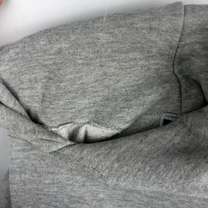 90'S Russell College Sweatshirt Pullover Hoodie Made in USA Men's L Size Vintage polyester gray type Vintage Second Hand