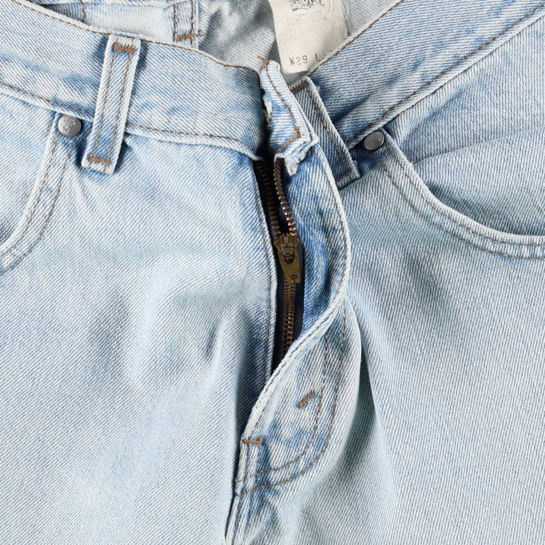 90'S Levi's SILVER TAB BAGGY tapered denim pants for men, W31 equivalent, vintage cotton blue type Vintage Second Hand