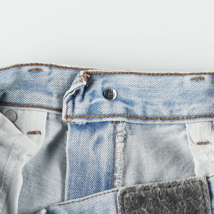 90'S Levi's SILVER TAB BAGGY tapered denim pants for men, W31 equivalent, vintage cotton blue type Vintage Second Hand