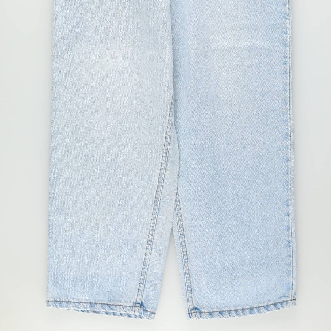 90'S Levi's SILVER TAB BAGGY tapered denim pants for men, W31 equivalent, vintage cotton blue type Vintage Second Hand