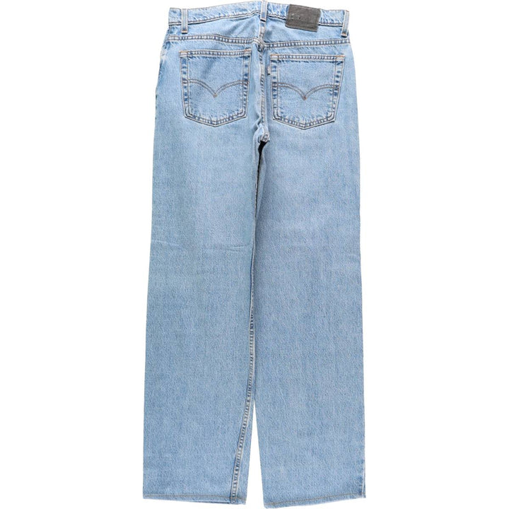 90'S Levi's Silver Tab Loose Tapered Denim Pants, Made in USA, Women's XL (W31), Vintage cotton blue type Vintage Second Hand