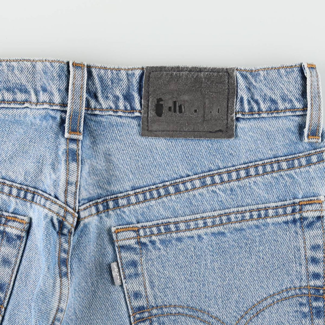 90'S Levi's Silver Tab Loose Tapered Denim Pants, Made in USA, Women's XL (W31), Vintage cotton blue type Vintage Second Hand