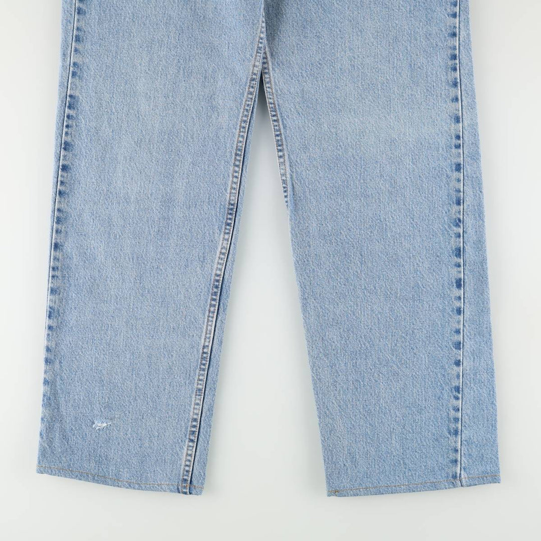 90'S Levi's Silver Tab Loose Tapered Denim Pants, Made in USA, Women's XL (W31), Vintage cotton blue type Vintage Second Hand