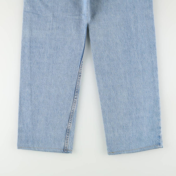 90'S Levi's Silver Tab Loose Tapered Denim Pants, Made in USA, Women's XL (W31), Vintage cotton blue type Vintage Second Hand