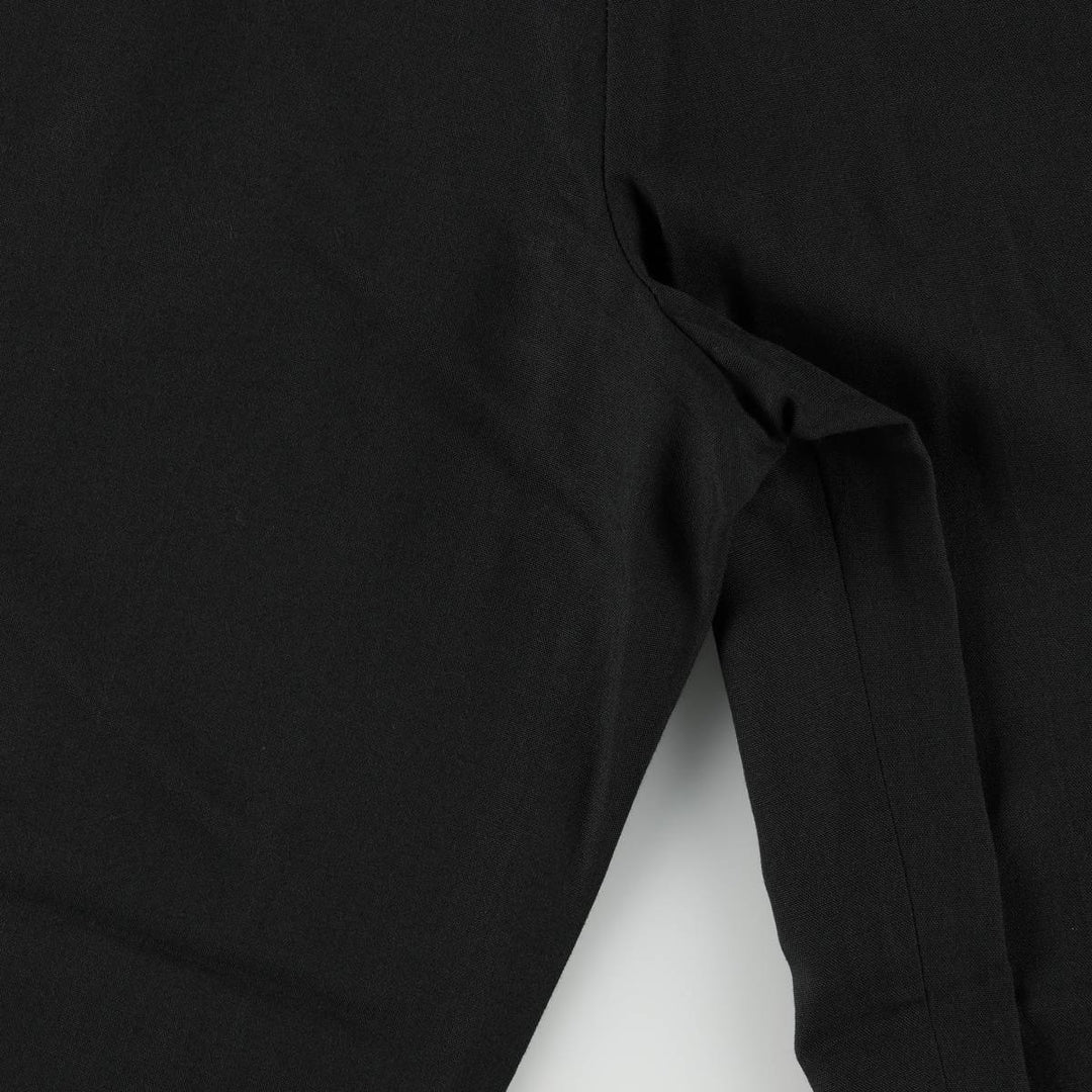 ~90'S FARAH No Wrinkles Two-Pleat Slacks Pants Men's W35 (approx.) Vintage polyester black type Vintage Second Hand