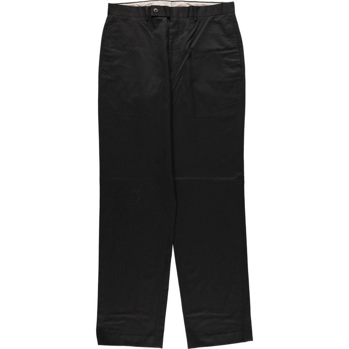 2000'S Calvin Klein check pattern slacks pants, men's size W32 (approx.) unclear black type Vintage Second Hand