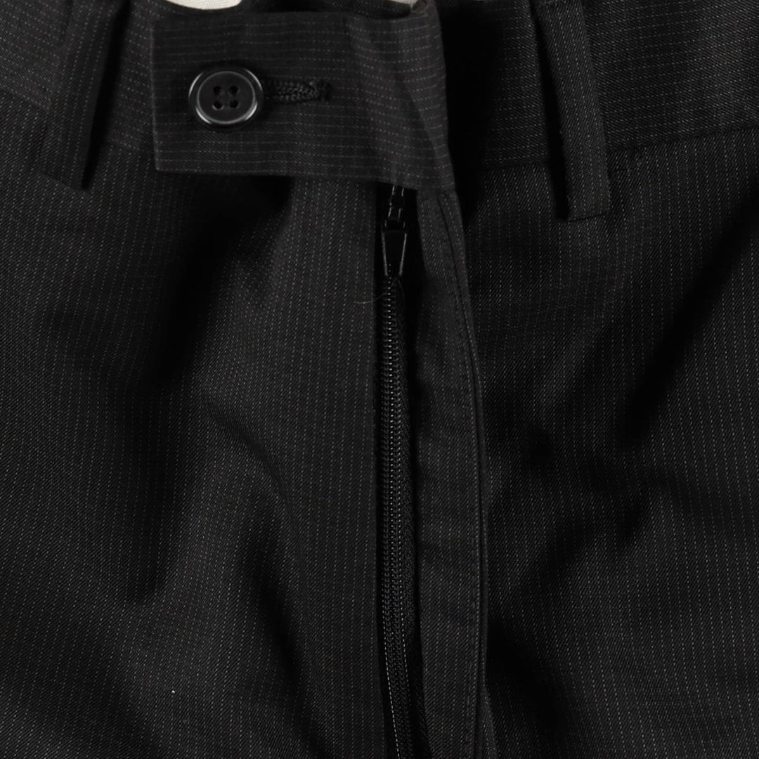 2000'S Calvin Klein check pattern slacks pants, men's size W32 (approx.) unclear black type Vintage Second Hand