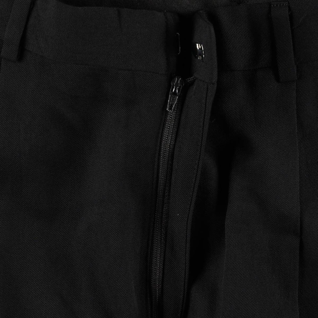 80s-90'S City Streets slacks pants, men's size W32 (approx.), vintage. polyester black type Vintage Second Hand
