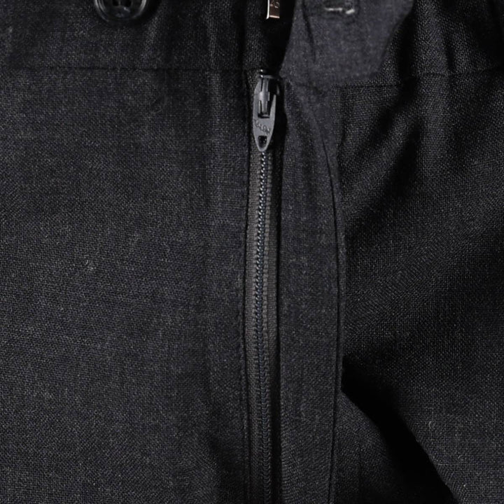 ~1990'S GEOFFREY BEENE Two-Pleat Slacks Pants Men's W32 (approx.) Vintage unclear black type Vintage Second Hand