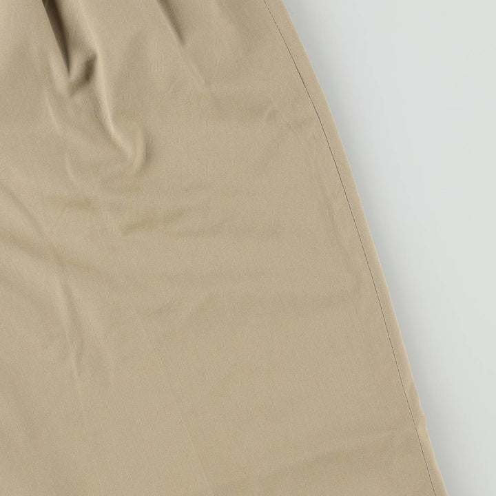 ~90'S JG HOOK TODAY'S MAN Two-Pleat Poly/Cotton Slacks Pants, Made in USA, Men's W34 (approx.), Vintage cotton Beige type Vintage Second Hand