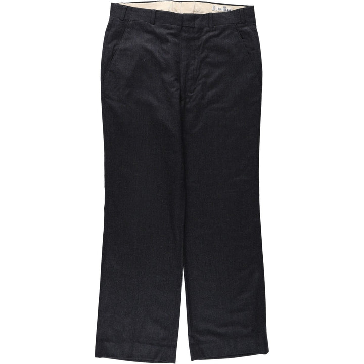 BILL BLASS Men's Slacks Pants, Size W33 (approx.), Vintage unclear gray type Vintage Second Hand