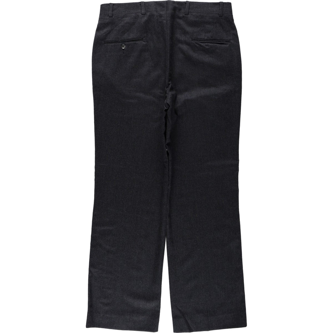BILL BLASS Men's Slacks Pants, Size W33 (approx.), Vintage unclear gray type Vintage Second Hand