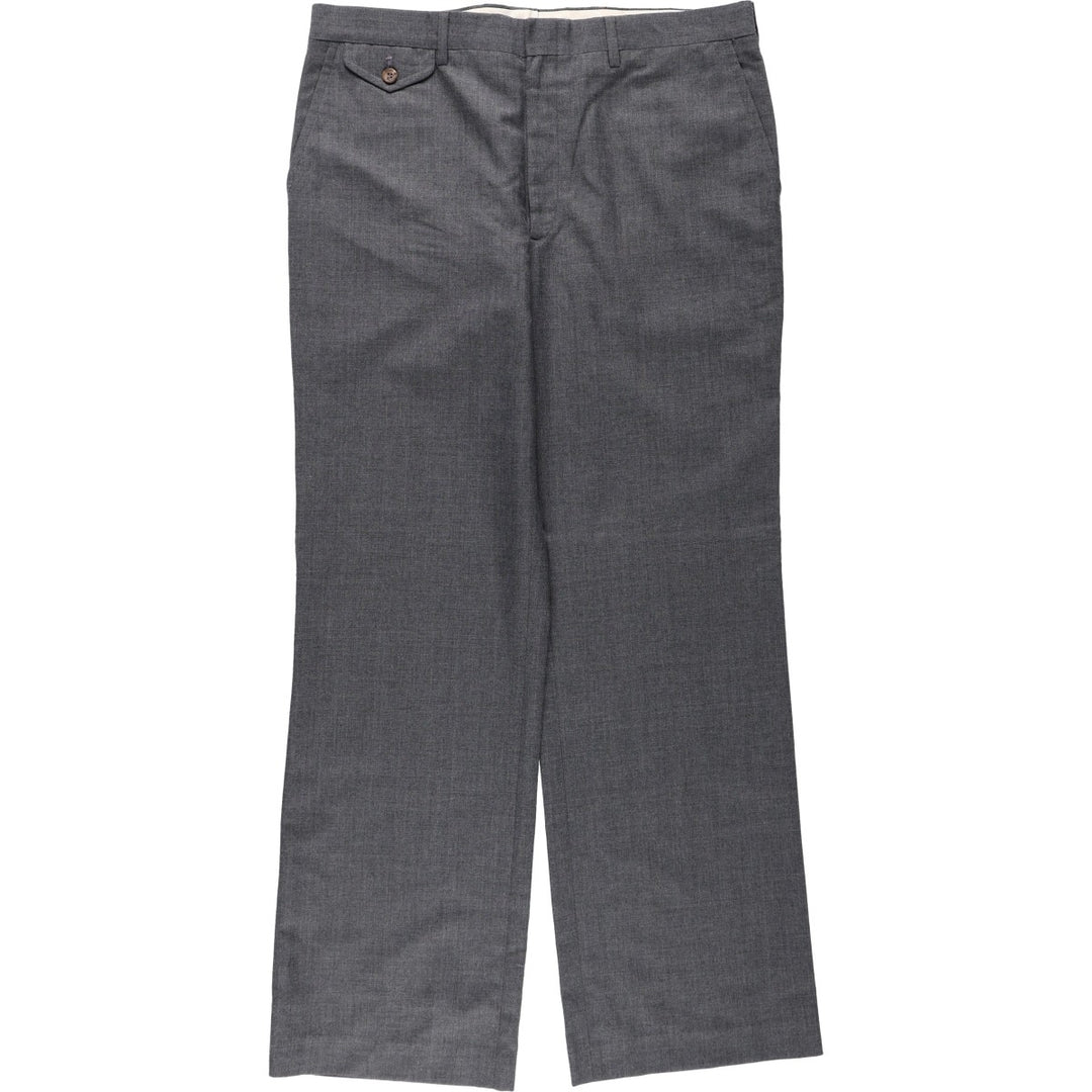 ~90'S Stanley Blacker Tiffany slacks pants, men's size W36 equivalent, vintage. unclear Charcoal Vintage Second Hand
