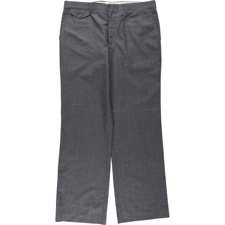 ~90'S Stanley Blacker Tiffany slacks pants, men's size W36 equivalent, vintage. unclear Charcoal Vintage Second Hand