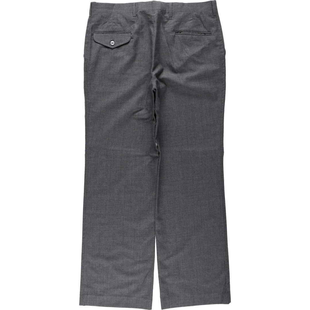 ~90'S Stanley Blacker Tiffany slacks pants, men's size W36 equivalent, vintage. unclear Charcoal Vintage Second Hand