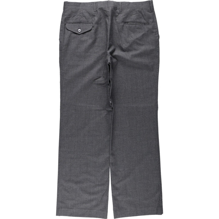 ~90'S Stanley Blacker Tiffany slacks pants, men's size W36 equivalent, vintage. unclear Charcoal Vintage Second Hand