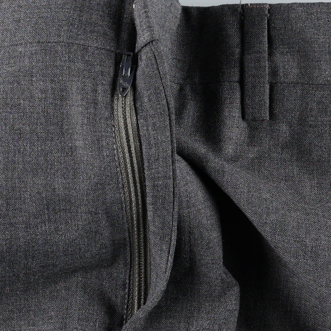 ~90'S Stanley Blacker Tiffany slacks pants, men's size W36 equivalent, vintage. unclear Charcoal Vintage Second Hand