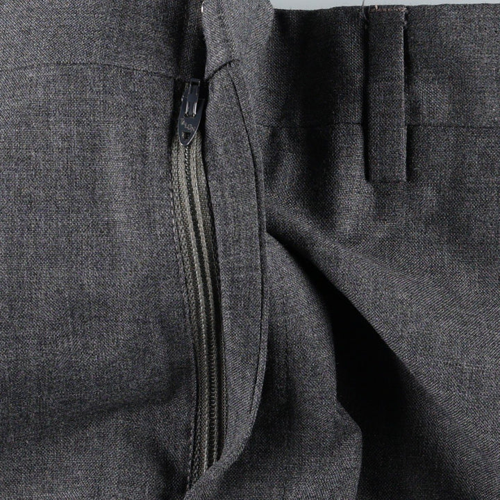 ~90'S Stanley Blacker Tiffany slacks pants, men's size W36 equivalent, vintage. unclear Charcoal Vintage Second Hand