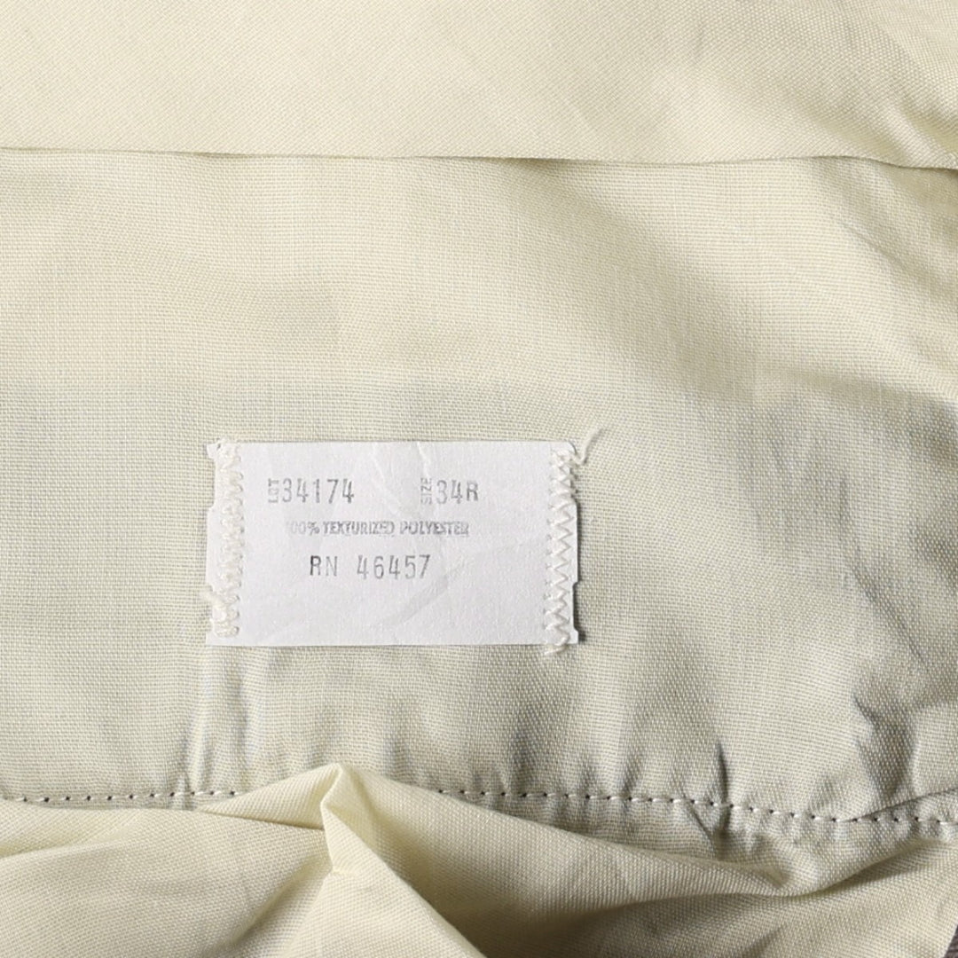 1970s-era Sears Classic Collection slacks, men's size W33 (approx.), vintage. polyester brown type Vintage Second Hand