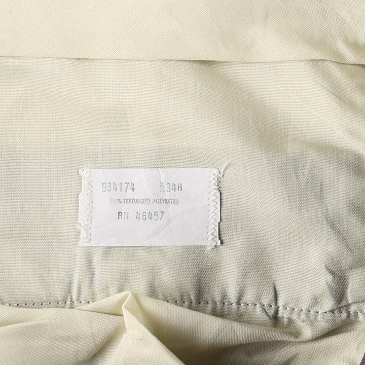 1970s-era Sears Classic Collection slacks, men's size W33 (approx.), vintage. polyester brown type Vintage Second Hand