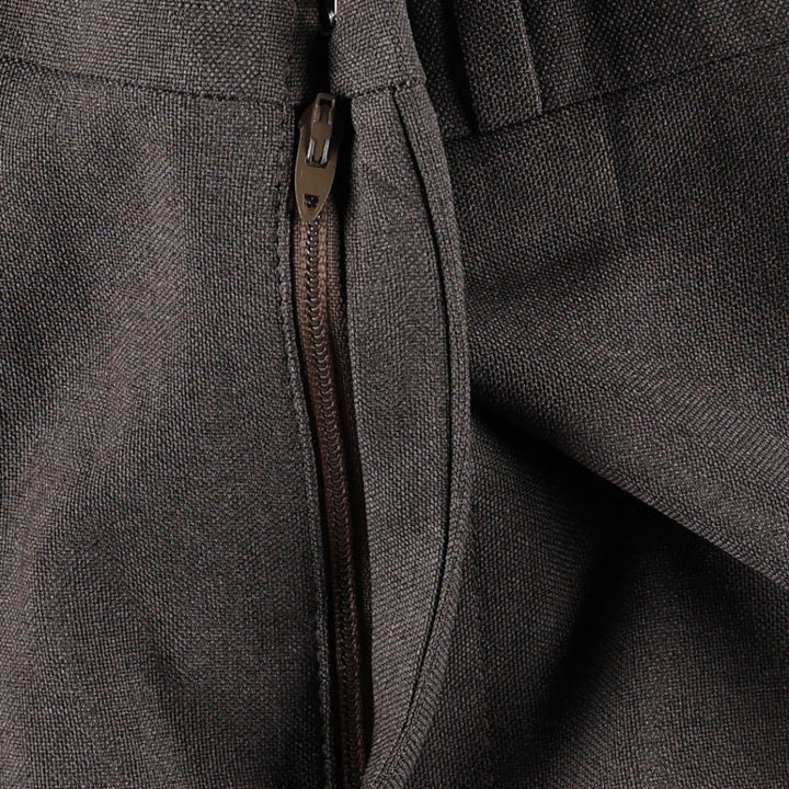 1970s-era Sears Classic Collection slacks, men's size W33 (approx.), vintage. polyester brown type Vintage Second Hand