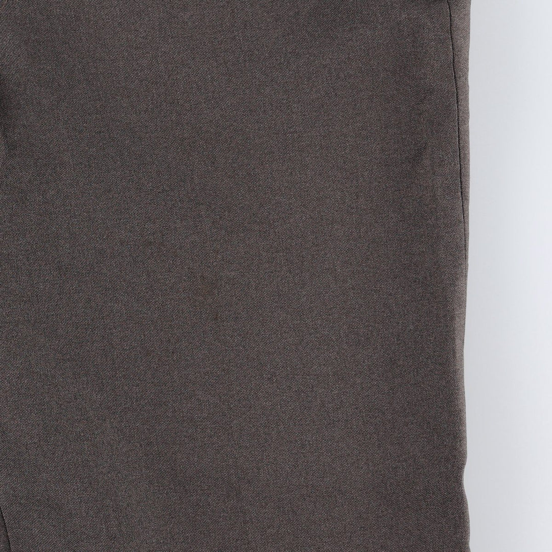 1970s-era Sears Classic Collection slacks, men's size W33 (approx.), vintage. polyester brown type Vintage Second Hand