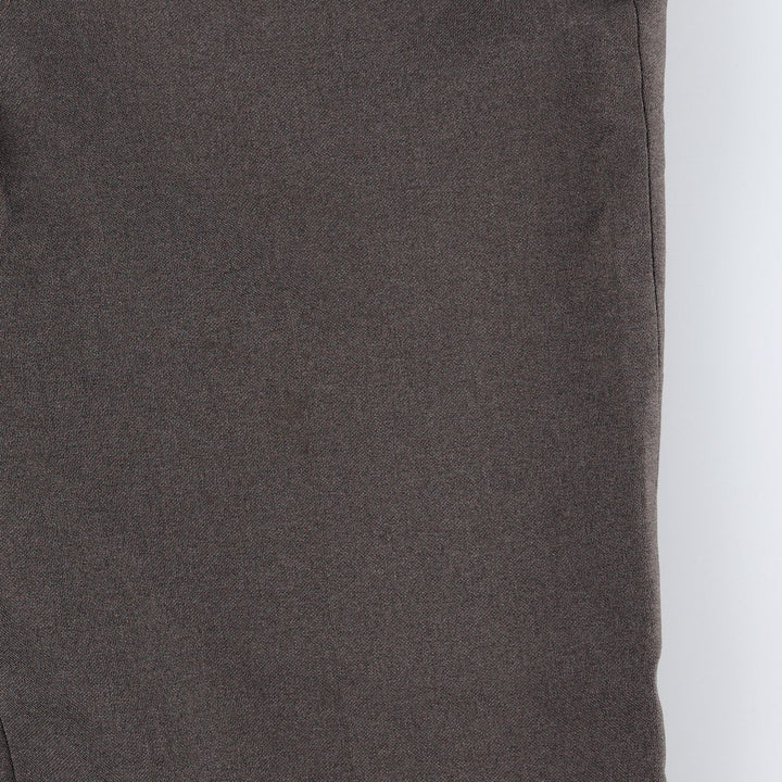 1970s-era Sears Classic Collection slacks, men's size W33 (approx.), vintage. polyester brown type Vintage Second Hand