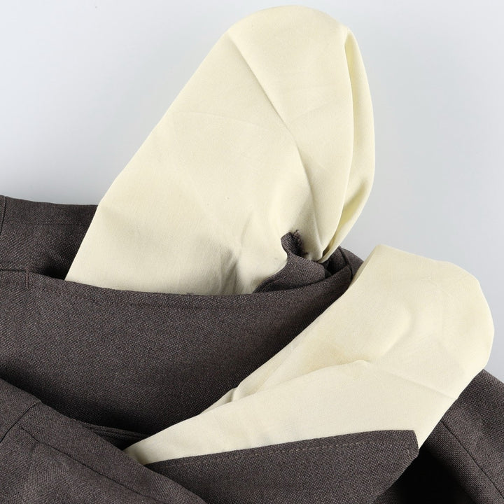 1970s-era Sears Classic Collection slacks, men's size W33 (approx.), vintage. polyester brown type Vintage Second Hand