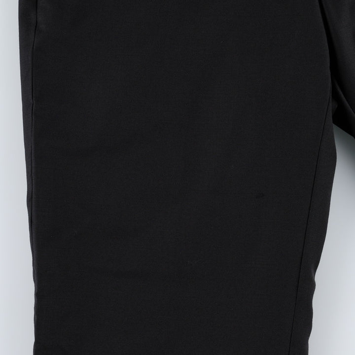 Calvin Klein slim fit wool trousers/slacks for men, equivalent to size W32. wool black type Vintage Second Hand