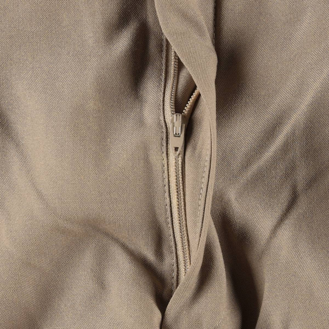 70s-80'S C and R Clothiers slacks, made in USA, men's size W33 (approx.) unclear Beige type Vintage Second Hand