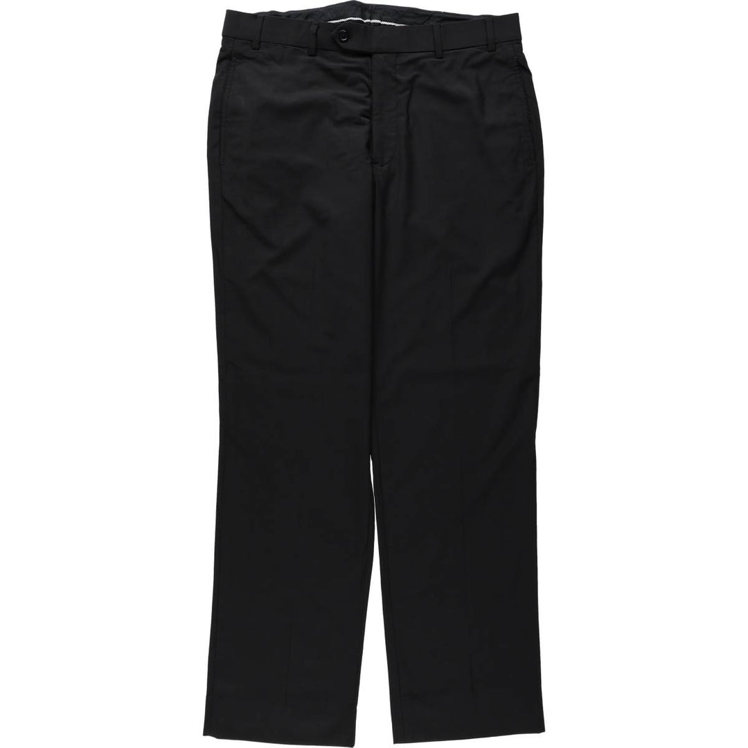 Brooks Brothers Madison Fit wool trousers, men's size W35 (approx.) wool black type Vintage Second Hand