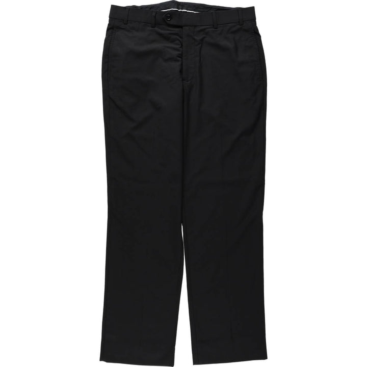 Brooks Brothers Madison Fit wool trousers, men's size W35 (approx.) wool black type Vintage Second Hand
