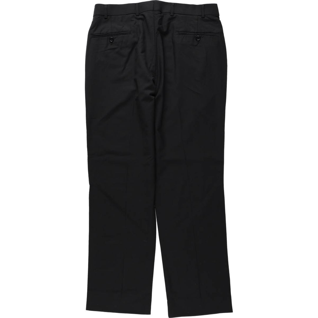Brooks Brothers Madison Fit wool trousers, men's size W35 (approx.) wool black type Vintage Second Hand