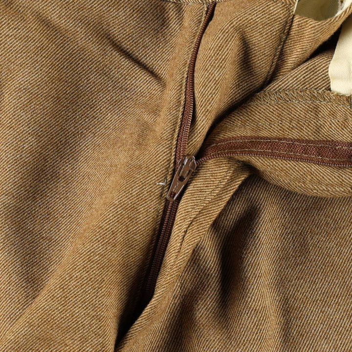 Ralph Lauren POLO by Ralph Lauren slacks pants, men's size W36 (approx.) polyester brown type Vintage Second Hand