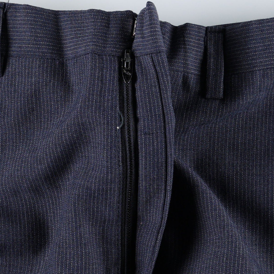 90'S Vintage Striped Slacks, Men's Size W33 unclear Charcoal Vintage Second Hand