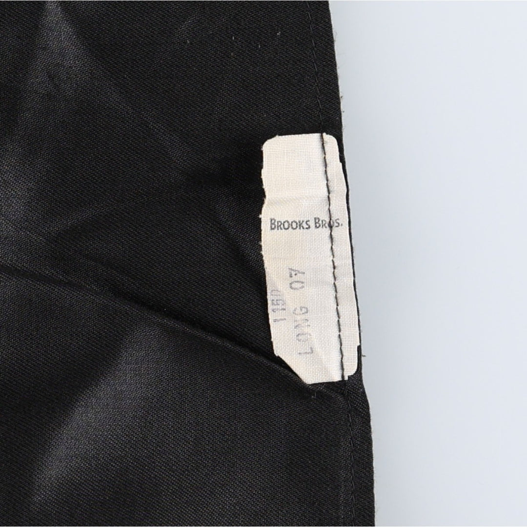 1990'S Brooks Brothers Stripe Pattern Slacks Pants, Men's W35 (approx.), Vintage unclear navy blue type Vintage Second Hand