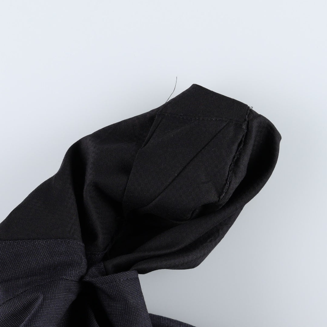 Vintage men's two-pleat slacks from the 1990s, equivalent to size W32. unclear navy blue type Vintage Second Hand
