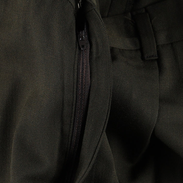 Pierre Cardin Two-pleat slacks for men, size W32 unclear Green type dark green Vintage Second Hand