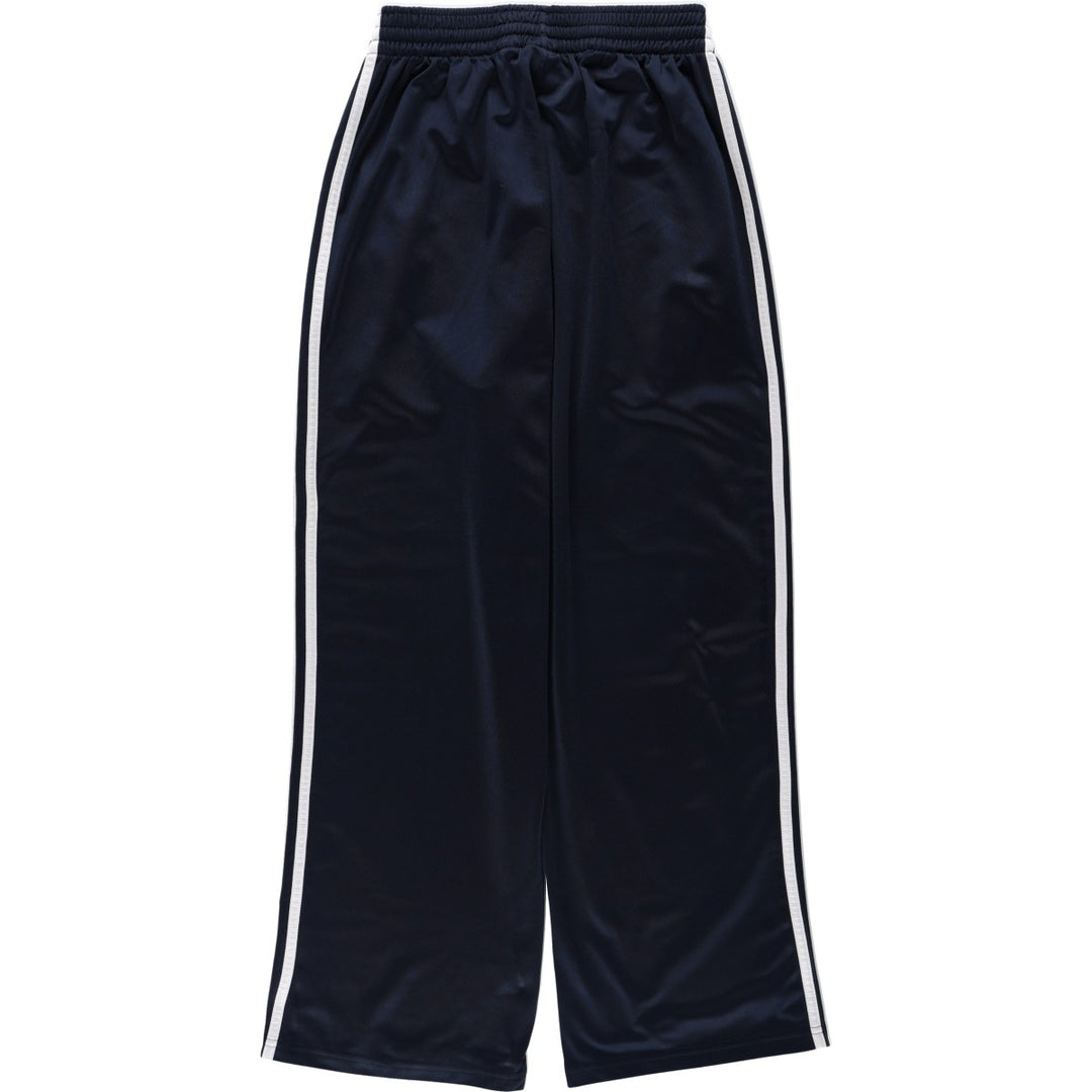 Adidas Track Pants, Men's Size M polyester black type Vintage Second Hand